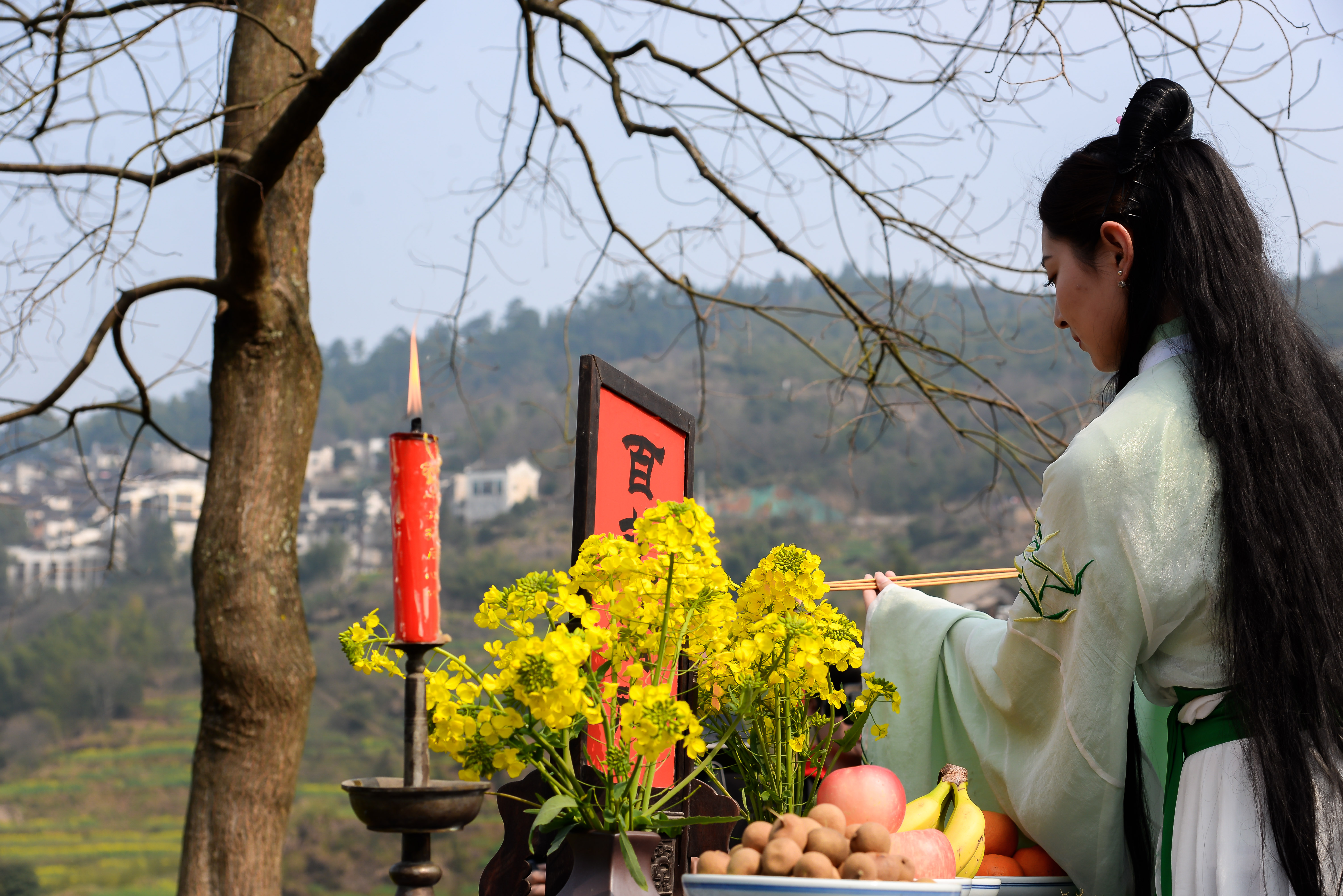 花朝节祭花神图片