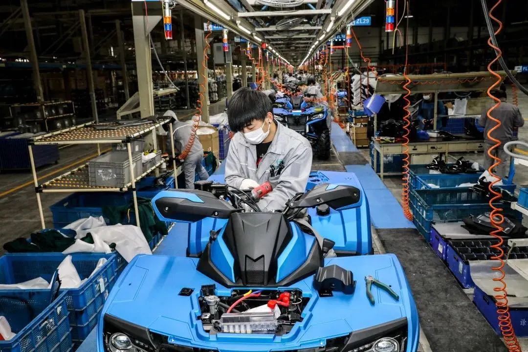 杭州春风动力复工后正有序组织生产.