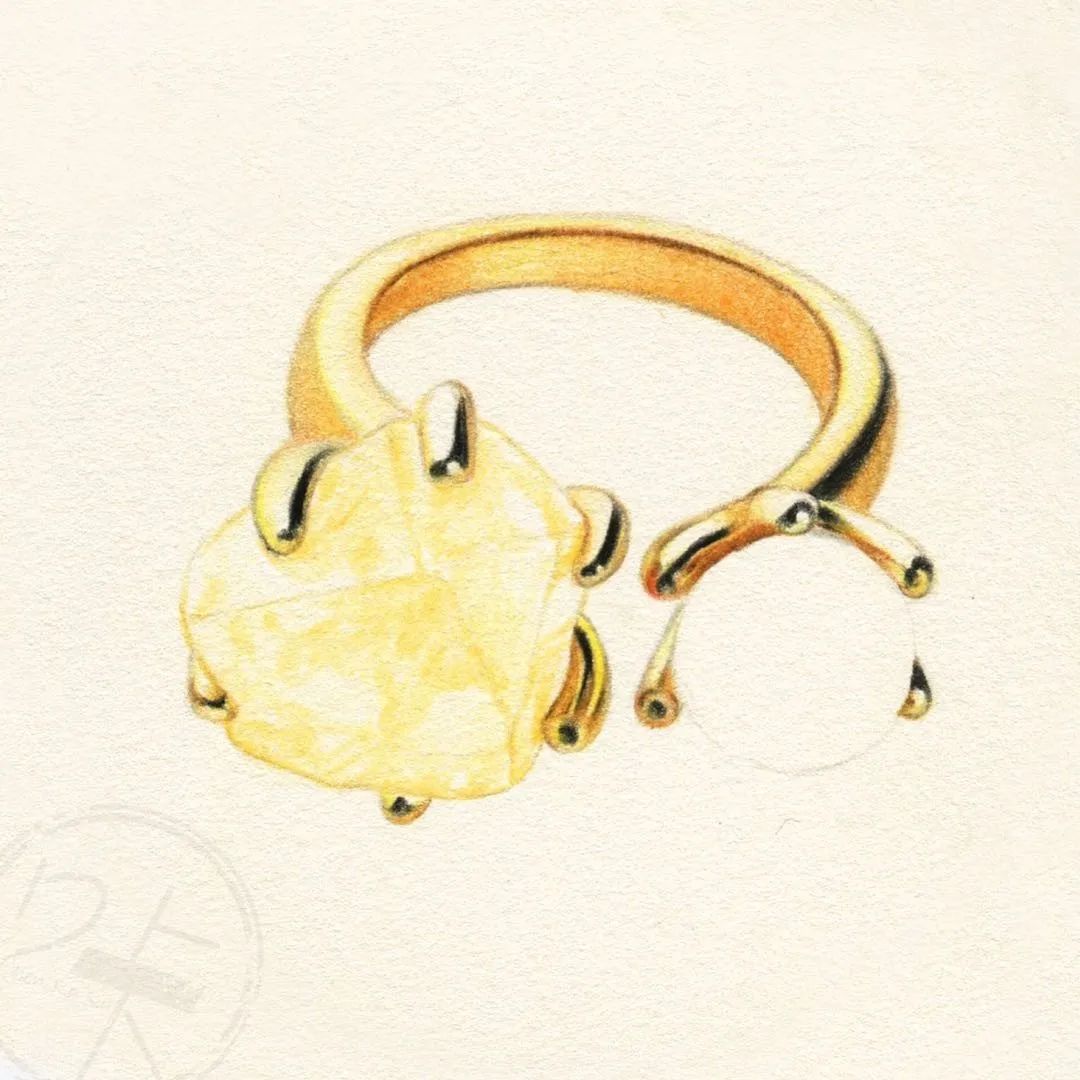 彩铅打卡教程03期布灵布灵的金属质感怎么画