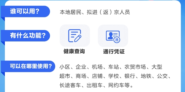 全體注意北京版健康碼健康寶來了所有市民返京人員可憑碼出行