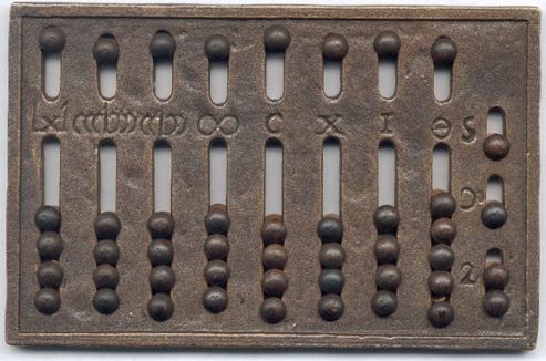 词源趣谈abacus从沙板到算盘