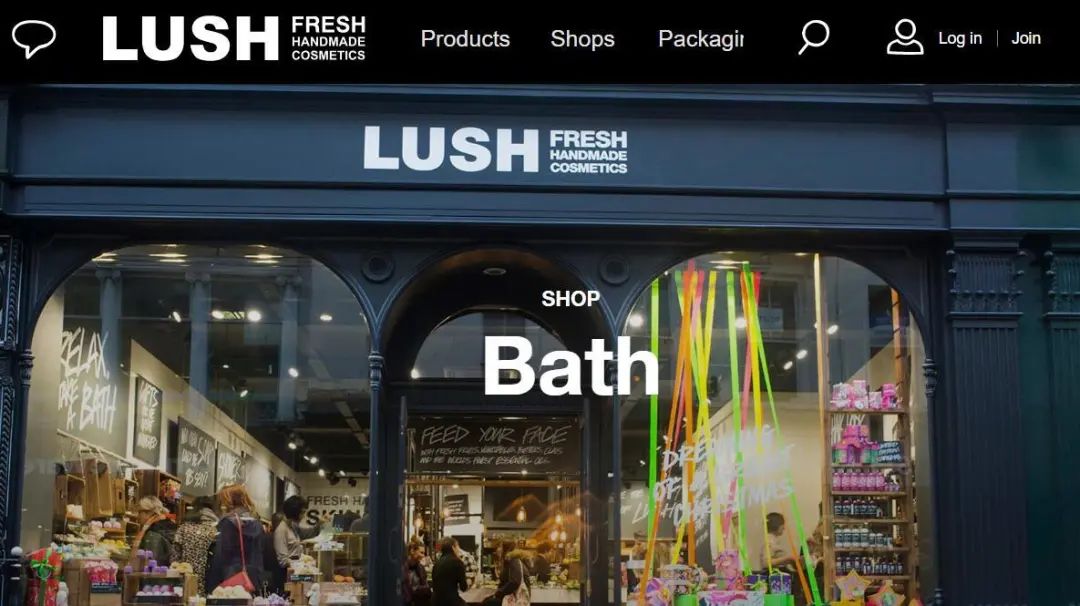 防范病毒英国天然美妆品牌lush门店为顾客提供免费洗手服务