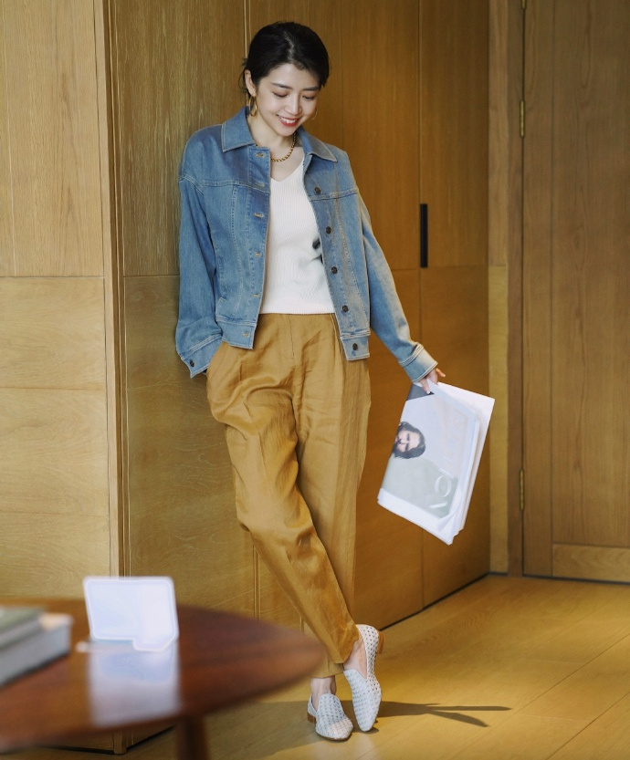 原来穿搭真能让女人变精致,三木博主的优衣库搭配,美的惊艳时光