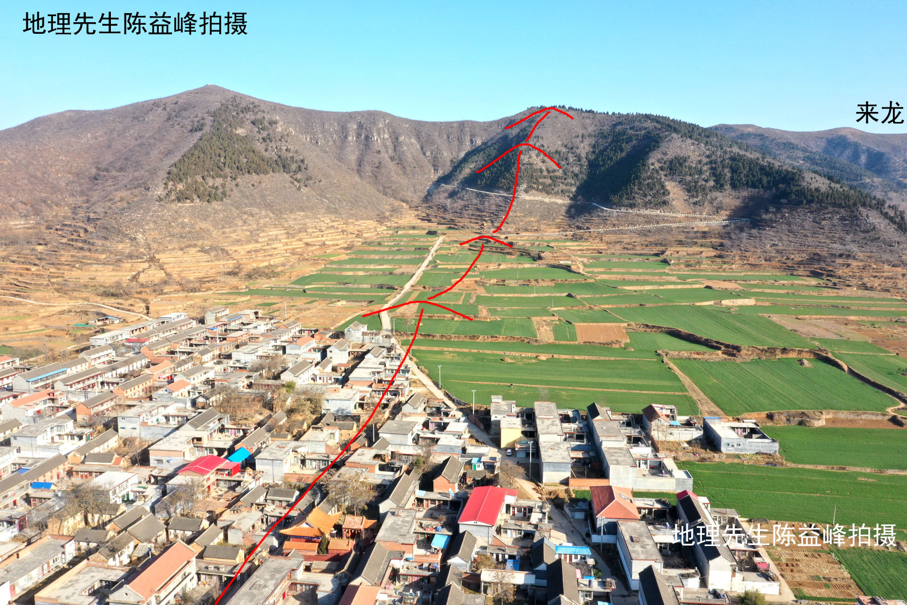 陈益峰仰面马蹄金形刘氏正一品祖坟