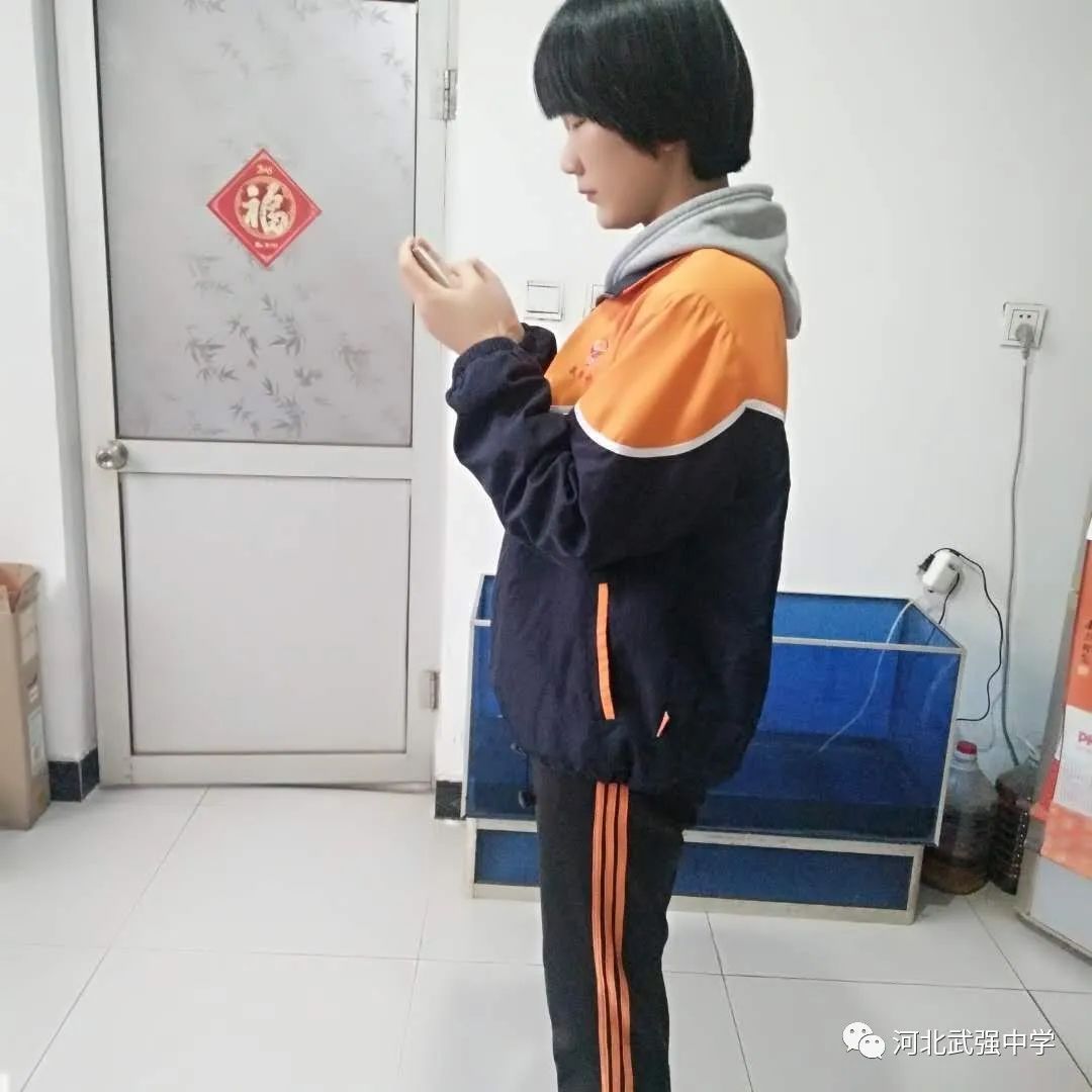 衡水市武强中学举行2020年春季网络升旗仪式