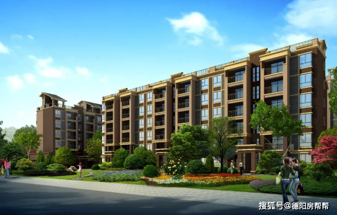 安家5万㎡买跑道房还是德阳首付5万买多层三房