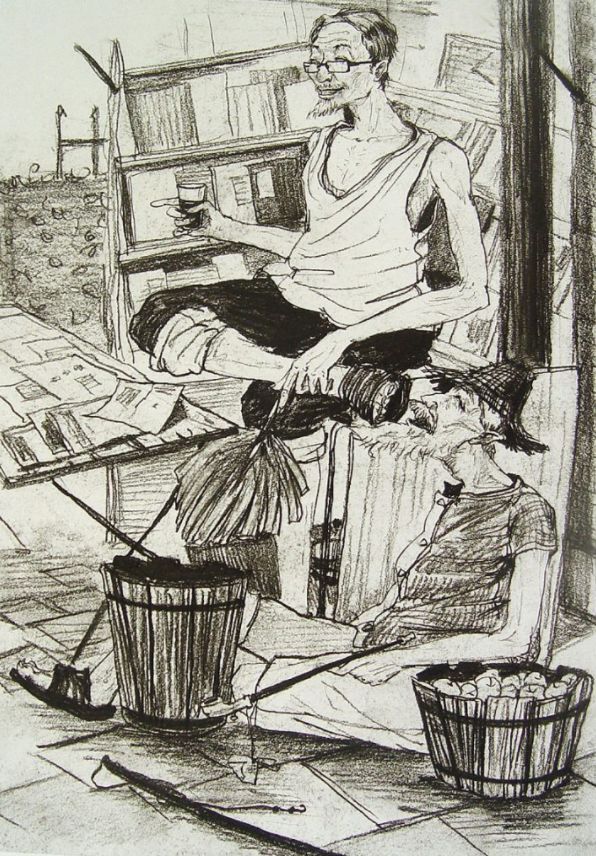 清华美院历年校考考题及高分卷,汇总版!_速写