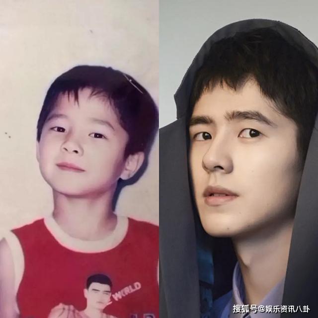 男明星童年照,有些从小帅到大,有人变化也太大了_管栎