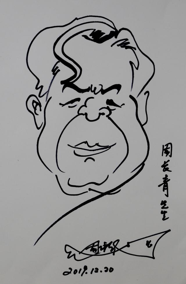 周长青漫画整个浮雕,场面大气壮观,5个特写人物形像逼真,整个作品构图