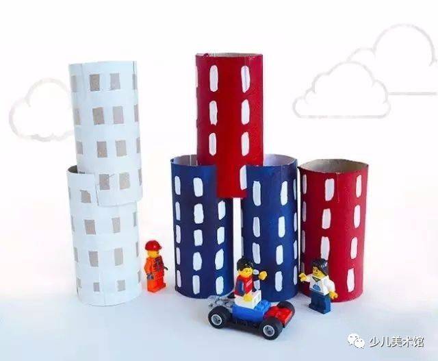 卷纸筒 | 这些梦幻般的小房子,轻松实现孩子的童话梦!