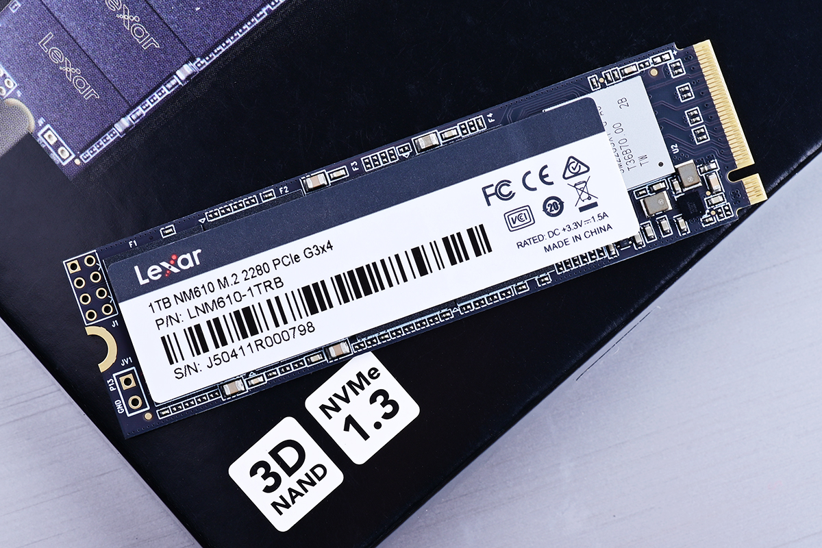 给本本开trubo大容量1tbnvmessd雷克沙nm610体验