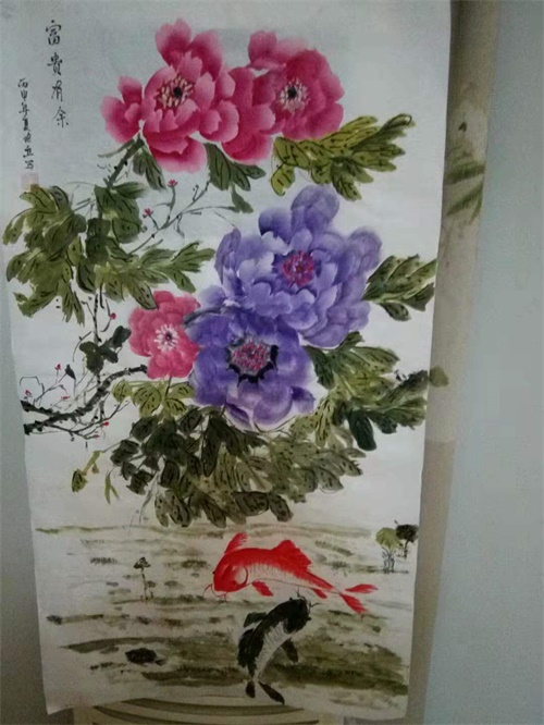 淮安市前进书画院举办抗击疫情书画网络展_国画