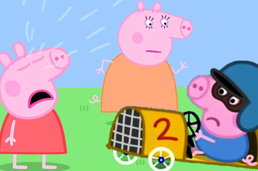 小猪佩奇和乔治怎么抢玩具车?结果谁哭了?猪妈妈怎么办?