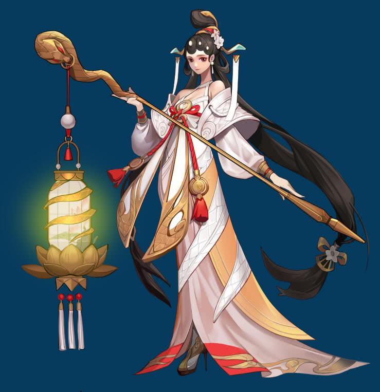漫步西子湖畔,白蛇幻化人间 一技能 湖间潺潺流水,白蛇畅游其中 二