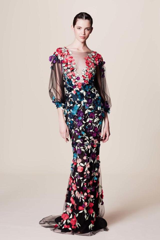 追逐一场纸醉金迷marchesa释出早春度假系列lookbook