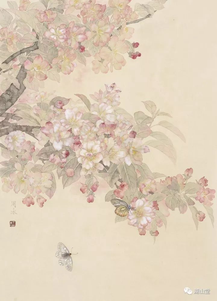 周冰2020年没骨工笔技法全年班欢迎插班学习