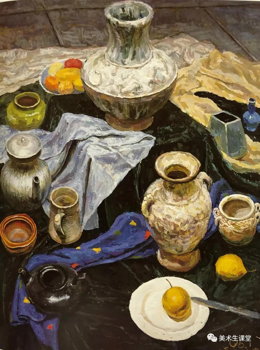 央美附中经典留校作品色彩静物赏析篇