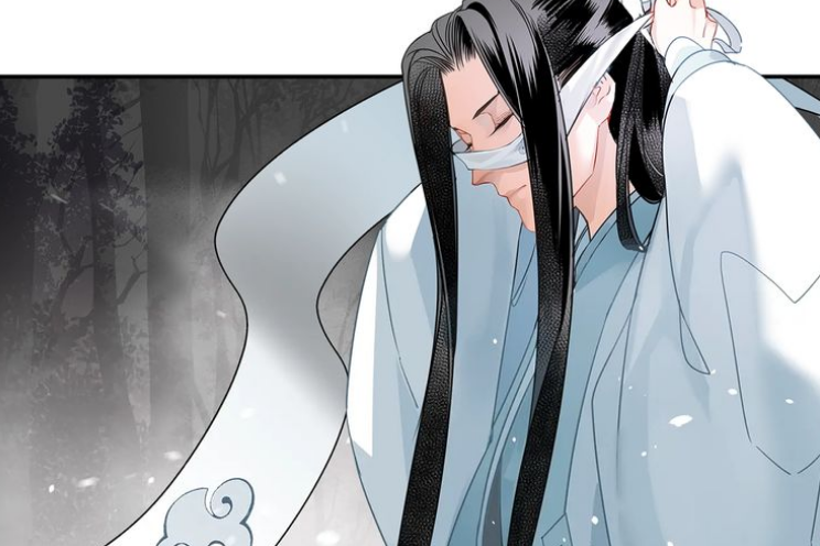 魔道祖师漫画蓝湛摘抹额魏无羡也没什么了不起的