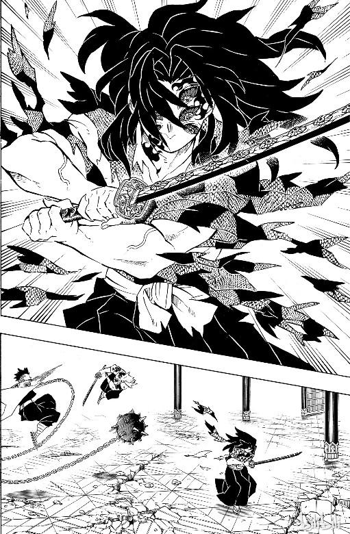 鬼灭之刃漫画171话变化