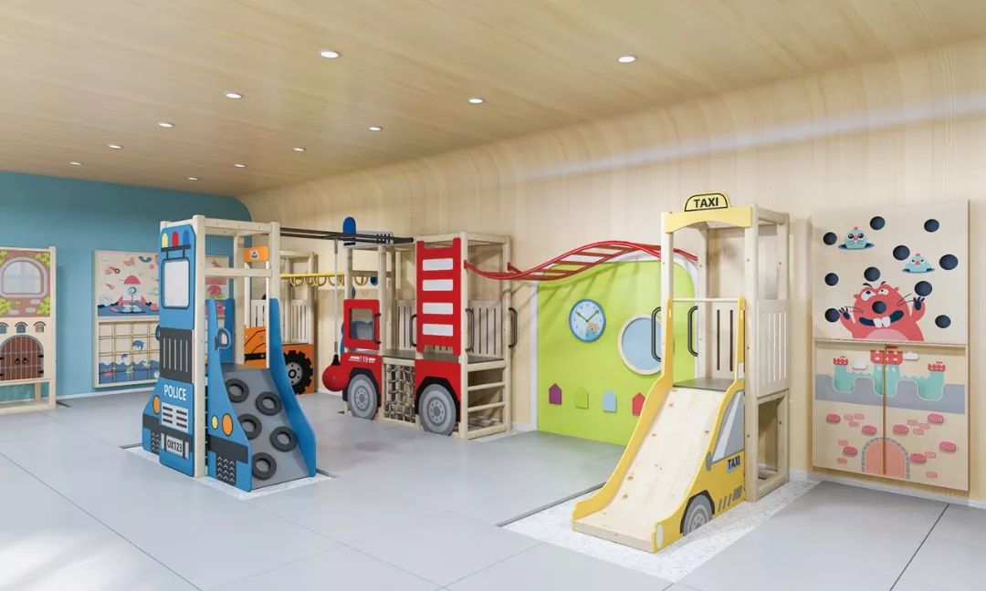 华森葳感统教室幼儿自主探索不受限