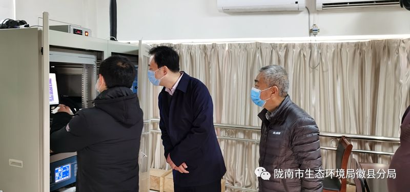 美丽徽县我是行动者付小龙督查城区环境空气质量管控工作