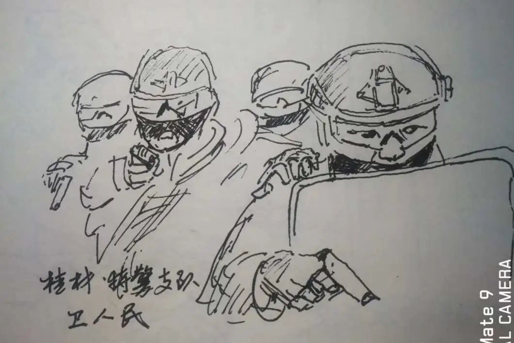 只是书法还不够,咱们的退休主任王云还画了非常多的画作完全可以开一