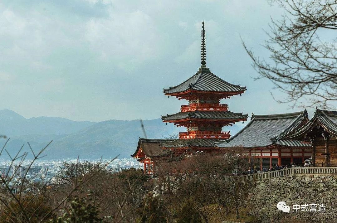 营造视野日本京都清水寺三重塔建模与结构分析