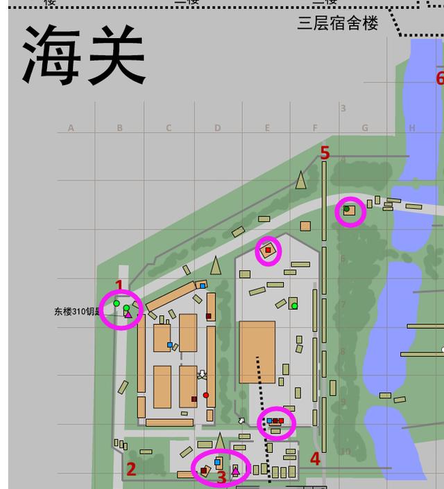 逃离塔科夫攻略:血赚从海关开始_地图