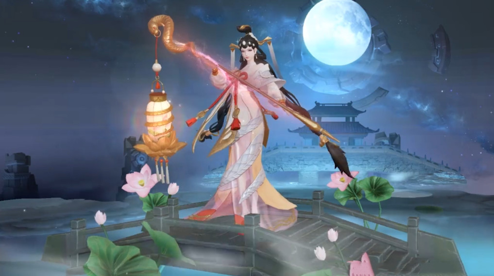 王者荣耀大乔白蛇被官宣登场动画惊鸿一瞥被玩家疯狂截图