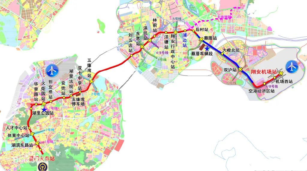 重磅廈門地鐵3號線延至廈大年底通車一大波現場圖曝光46號線最新進展