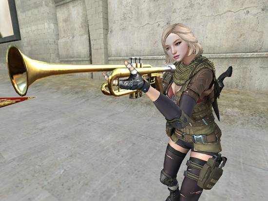 交易所中的金色小号,猫枪,m4a1—刀锋等,其实它们的性能远没有达到