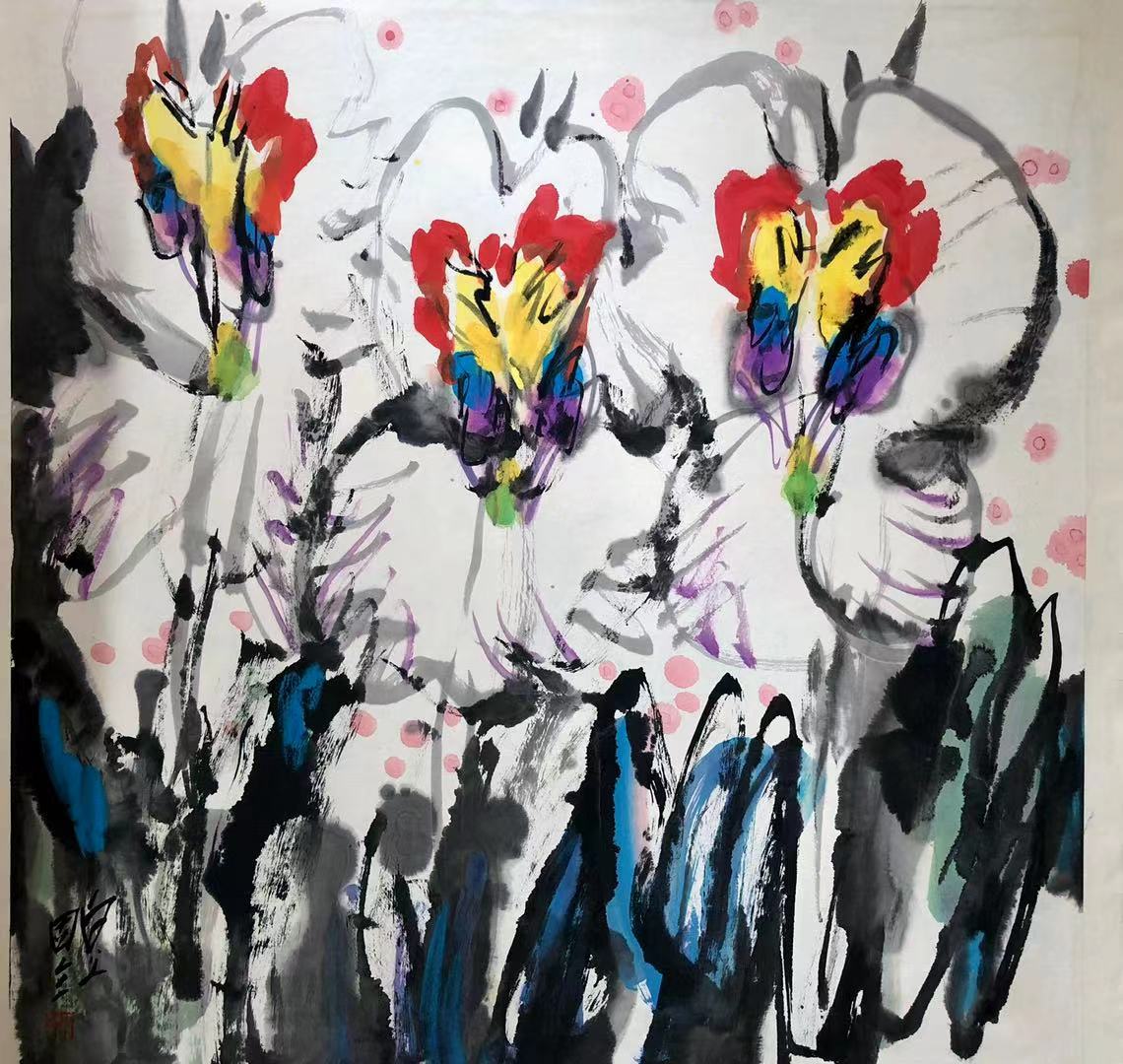 水墨藏意蕴,阅画赏百态——著名华人书画家许固令