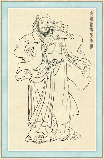一组水浒人物图线描图欣赏