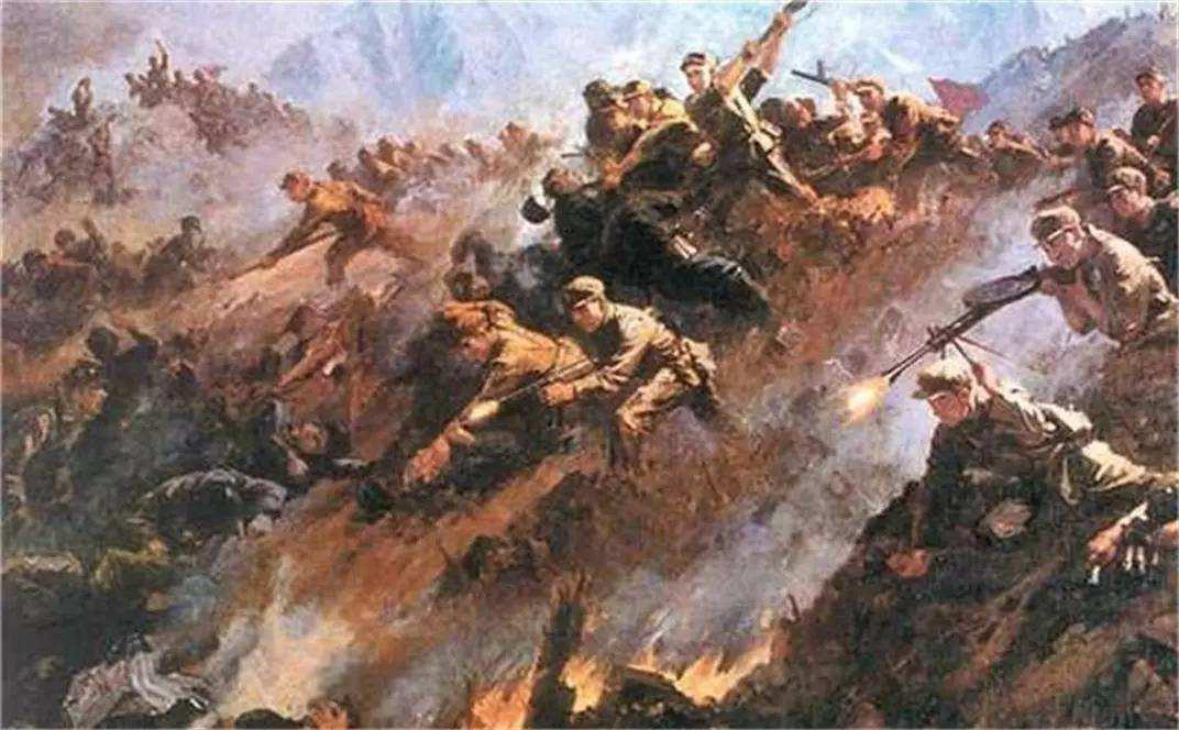 原创上甘岭与美军同归于尽第一人10余敌尸像纸片飘落地上