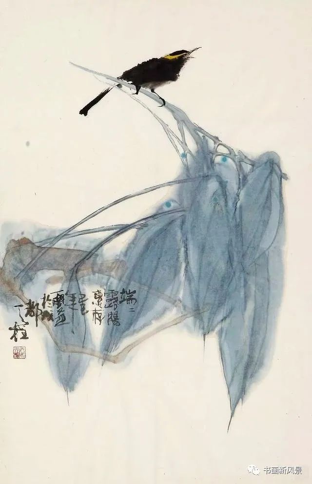 秦天柱说:"画之优劣不在于工拙,不在简繁,亦不在大小,浓淡……关键