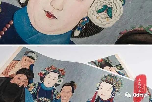 精美印制《同光十三绝》画芯,彰显京剧票友的本色