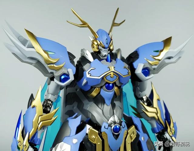 三国赵云变成机甲后居然长这样无双模型合金成品赵云