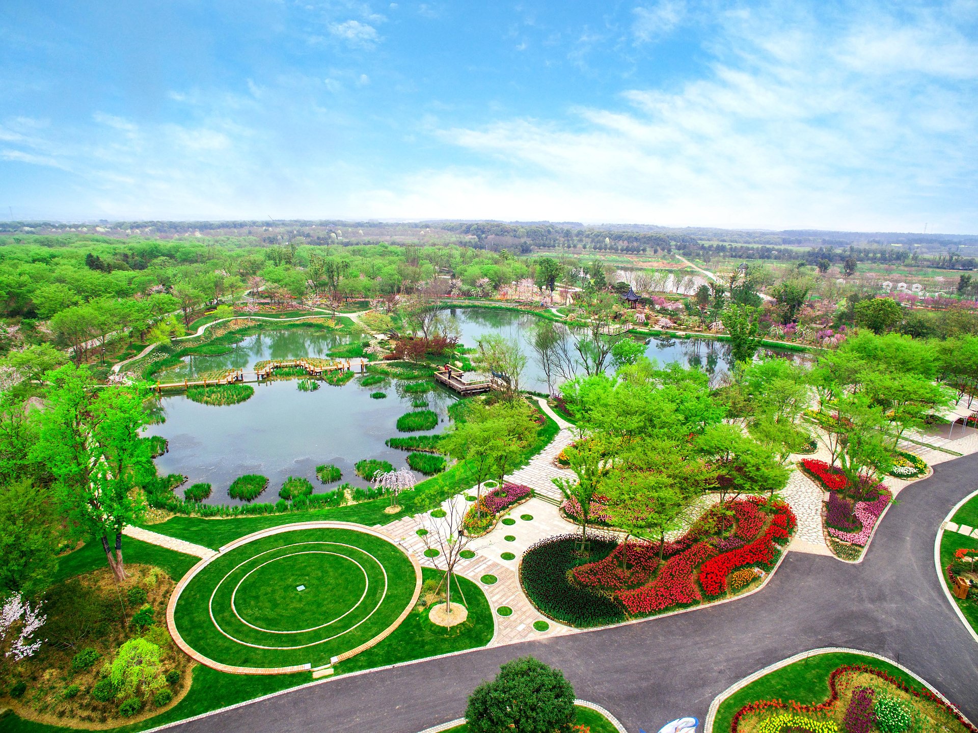 南京也有一座布查特花园,溧水三叶梦华苑,圆一个花园梦