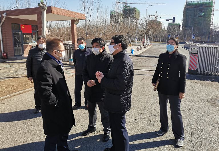 曲德福深入机电工艺学院,机电职业学院检查指导疫情防控工作