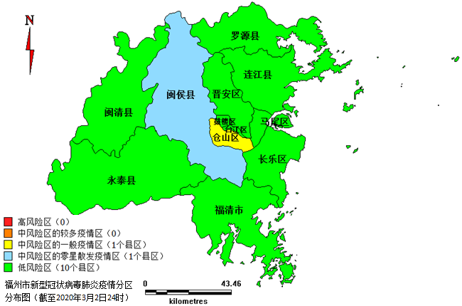 剛剛10個福州疫情低風險區變更提醒50萬個平價口罩明起投放福州