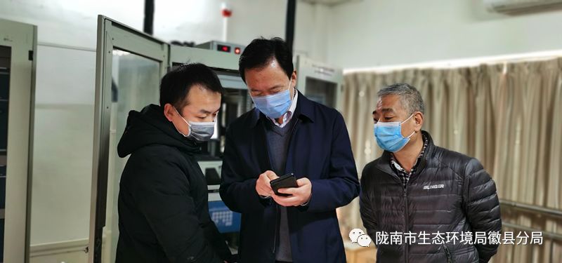 美丽徽县我是行动者付小龙督查城区环境空气质量管控工作