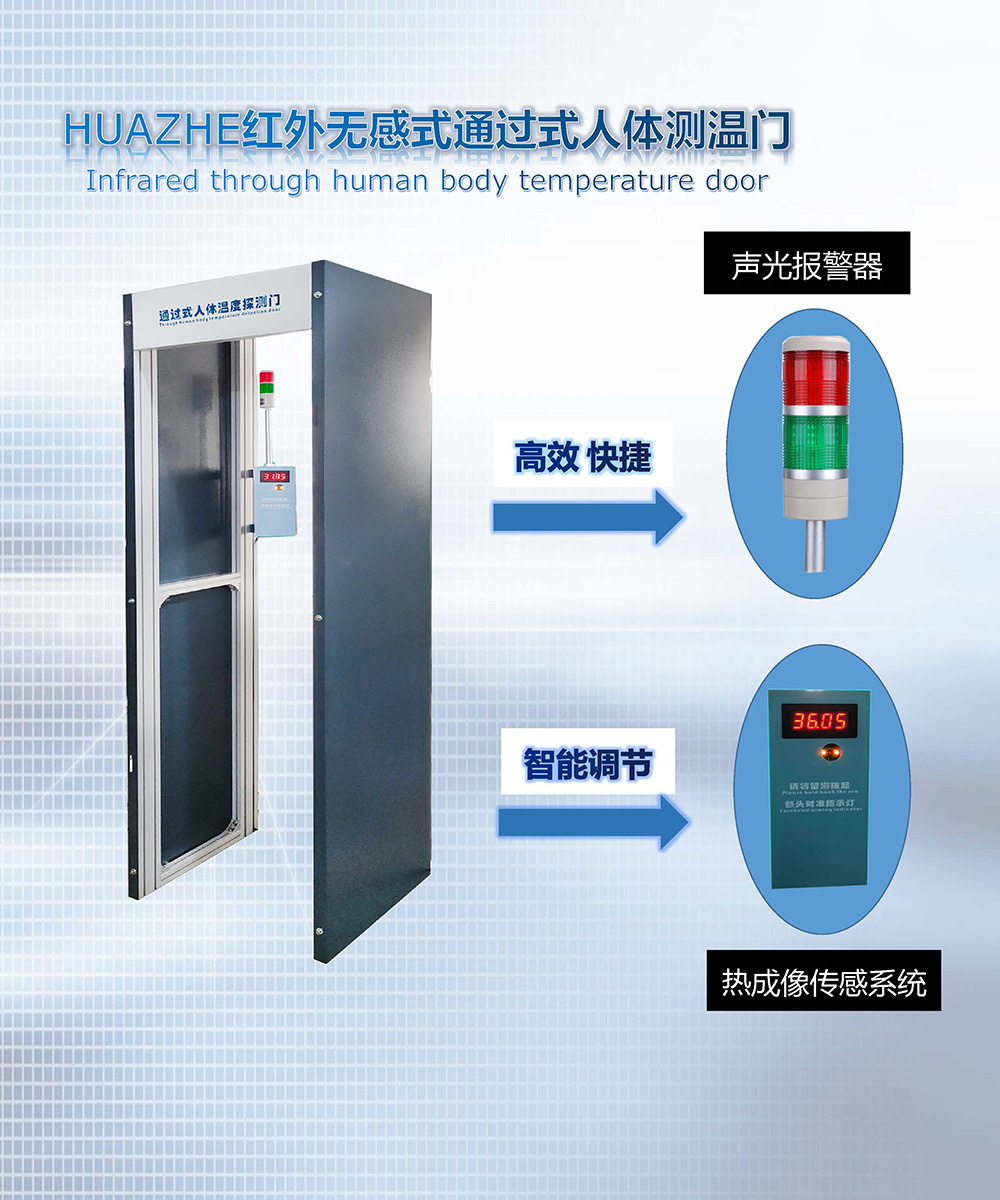 正常步行就能檢測體溫的門式體溫檢測儀簡單介紹