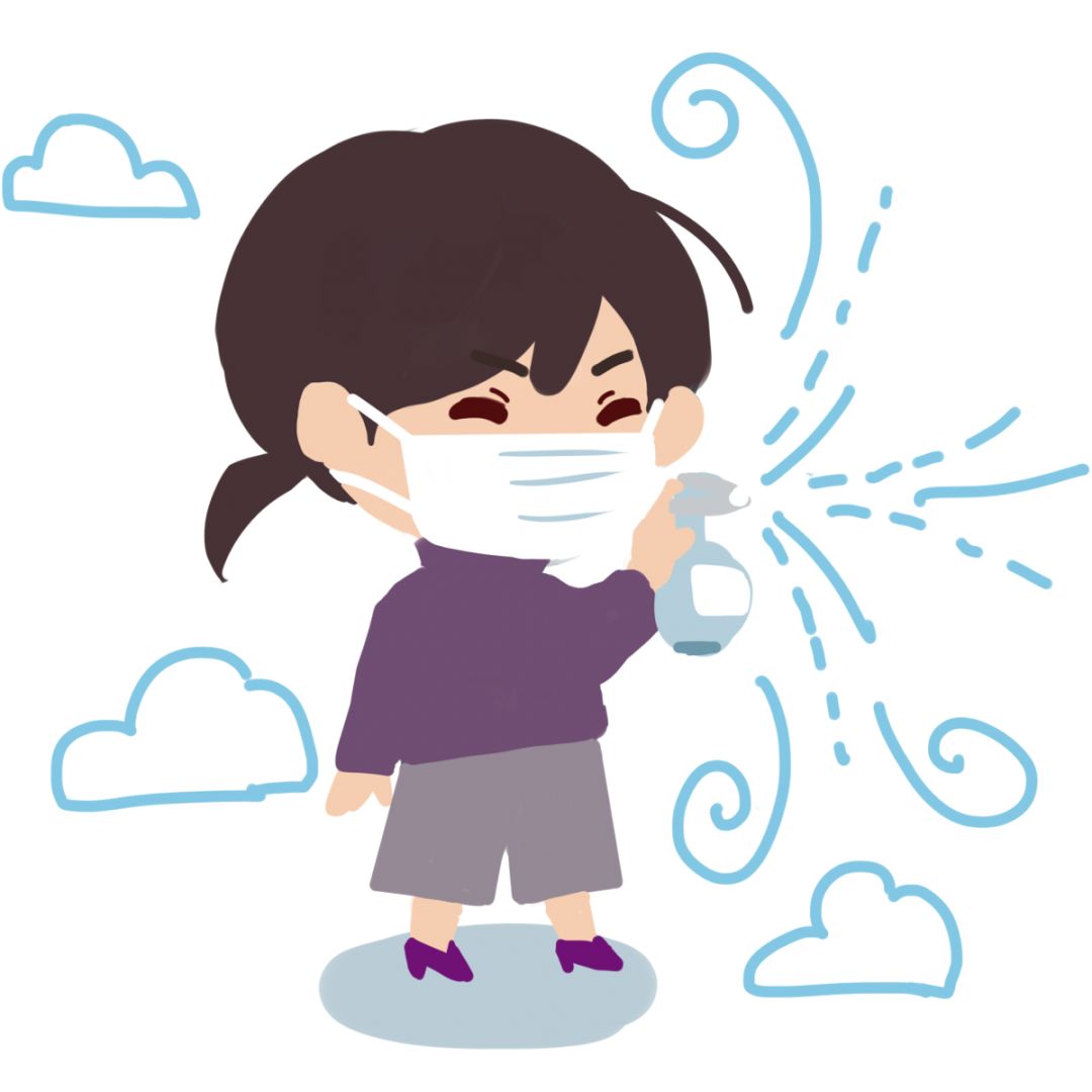 口罩  不要用紫外线消毒,因为照射后的口罩结构会受到损伤.