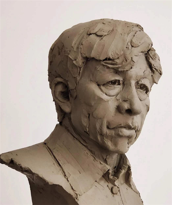 为您塑像之一丨田跃民雕塑作品欣赏泥稿