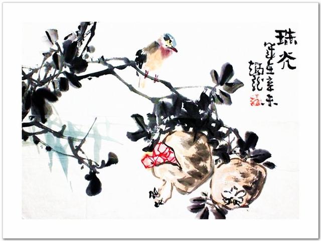 王炳龙写意花鸟画欣赏_作品