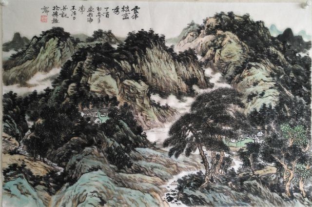 海南书画艺术网特别报道众志成城抗击疫情书画家在行动王德力