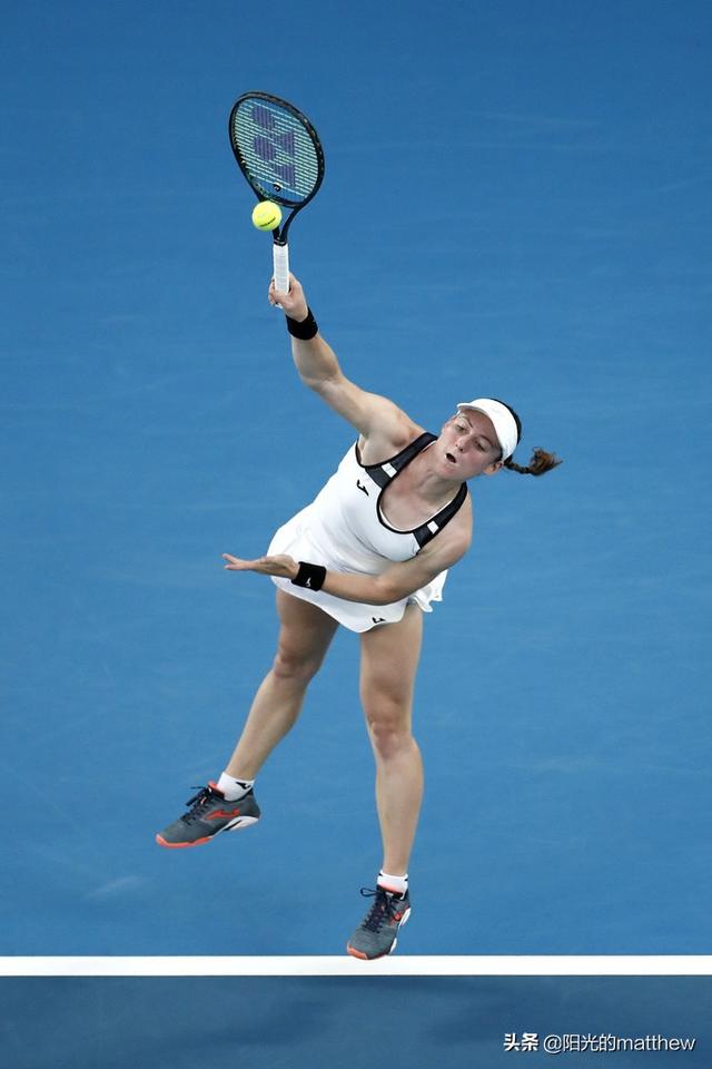 冉冉升起的斯洛文尼亚网球新星塔玛拉·齐丹塞克