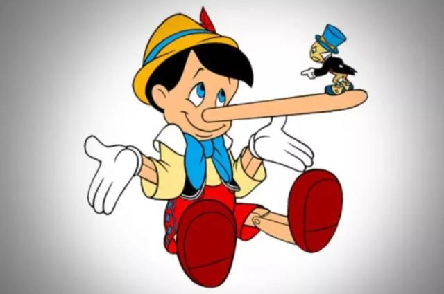 对于实验中的第一组孩子,老师用这个故事告诫小朋友们:像匹诺曹一样