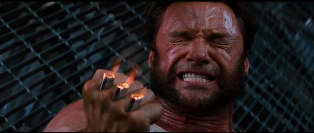 在最终的战斗中金刚狼失去了自己的钢爪,结束战斗之后金刚狼在的陪同