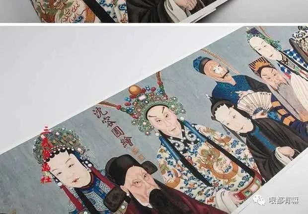 精美印制《同光十三绝》画芯,彰显京剧票友的本色